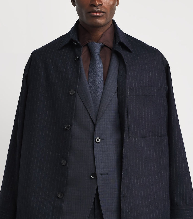 Giorgio Armani silk jacquard tie 7cm, imported from the UK