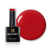 Bluesky Gel Polish Siren Red High Gloss Nail Polish (British brand)