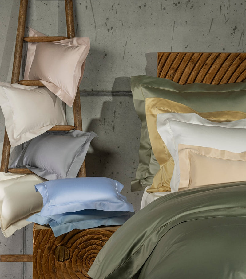 Celso de Lemos Egyptian cotton super king fitted sheet - British product