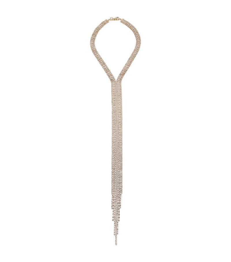 Marina Rinaldi rhinestone-embellished strand necklace, imported from the UK