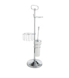 Zodiac cylinder toilet brush holder (British brand)
