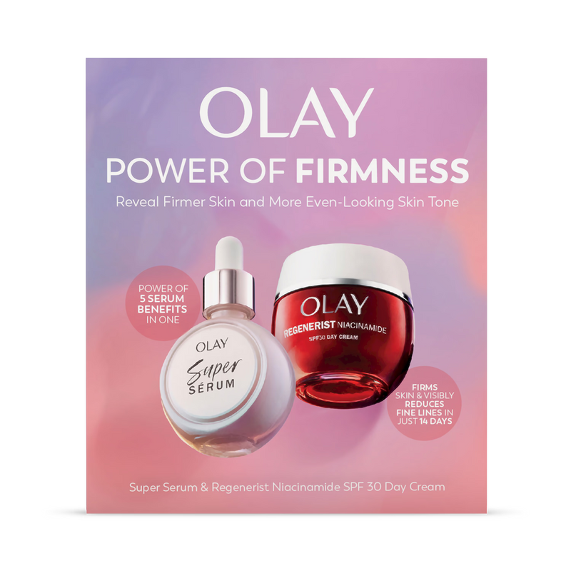 Olay Super Powered Duo Giftset with Super Serum and SPF30 day cream (British brand)