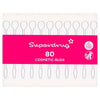 Superdrug Cotton Paper Buds 80 Pack Biodegradable Paper Stems (British brand)