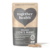 Together Health Lion's Mane Mushroom Extract 60 Capsules, imported from the UK
