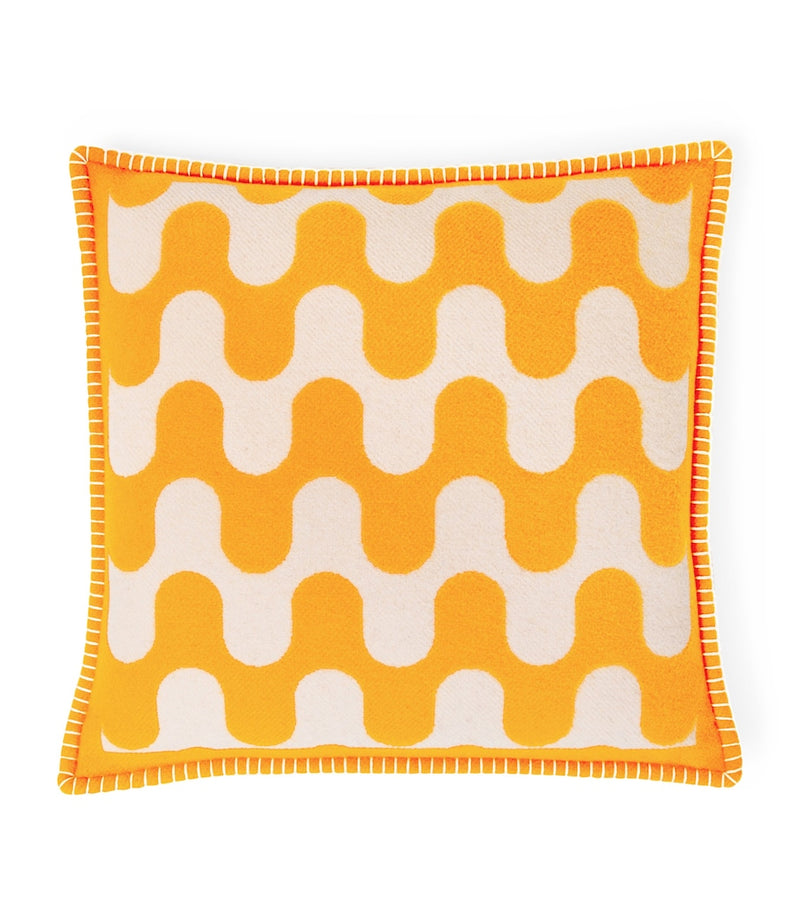 Frette Wool Modernism 003 cushion 50cm x 50cm - British product