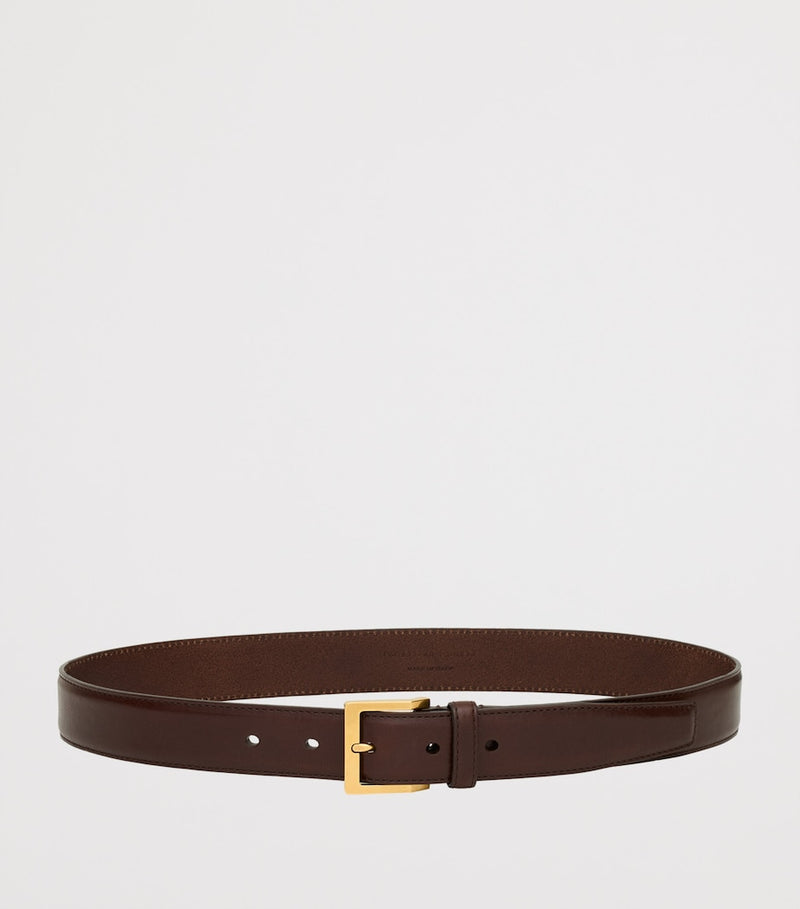 Saint Laurent calfskin Vadim belt, UK version