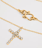 Sophie Bille Brahe yellow gold and diamond Fleur de Belle pendant necklace (British brand)
