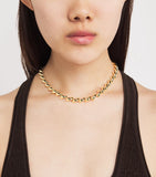 LIÉ STUDIO The Edith gold-plated chain necklace, imported from the UK