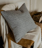 Araminta Campbell alpaca-blend fern cushion 45cm x 45cm - British product