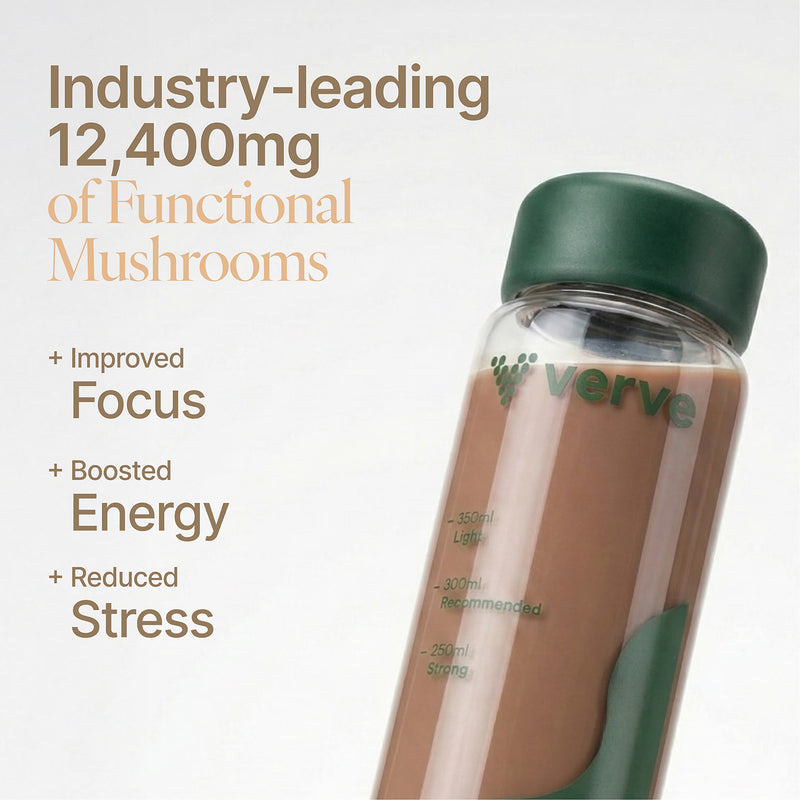 Verve mushroom superblend chocolate flavoured 30 servings (British brand)