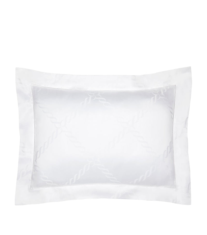 Pratesi Treccia pillowcase Egyptian cotton 50x75cm, UK version