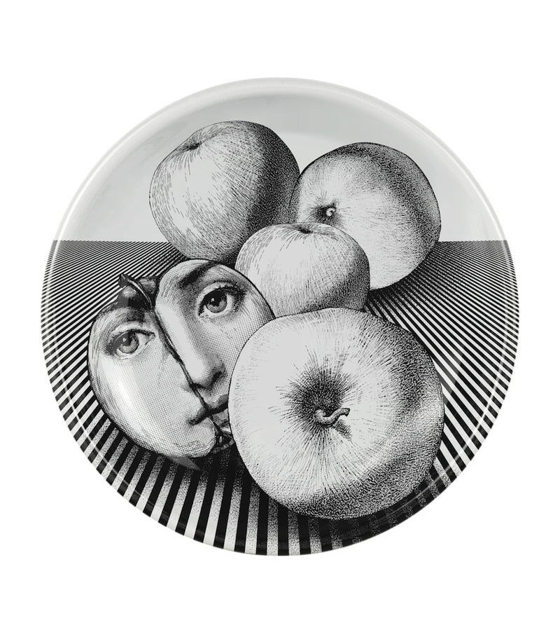Fornasetti decorative ashtray from Tema e Variazioni collection, 13cm diameter - British product