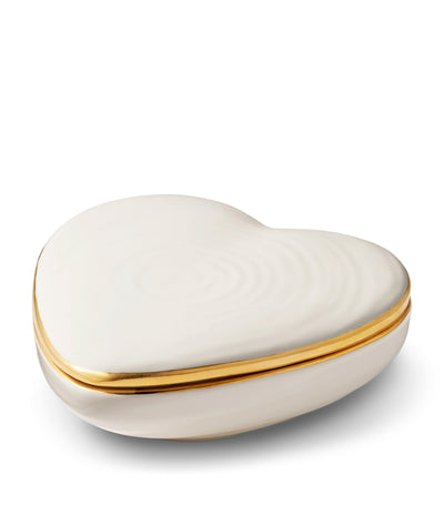 Harrods Aerin Shagreen Heart Jewellery Box- Buy online at McGrocer