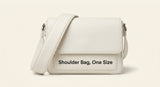 Pre-loved CELINE grey leather shoulder bag medium frame (British brand)
