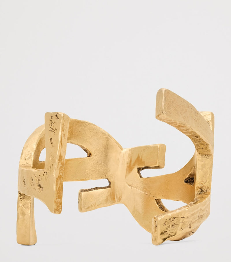 Saint Laurent cuff bracelet hammered Cassandre - British product