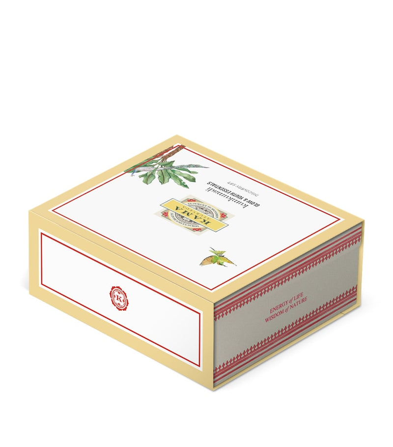 Kama Ayurveda discovery set with Kumkumadi range - British product