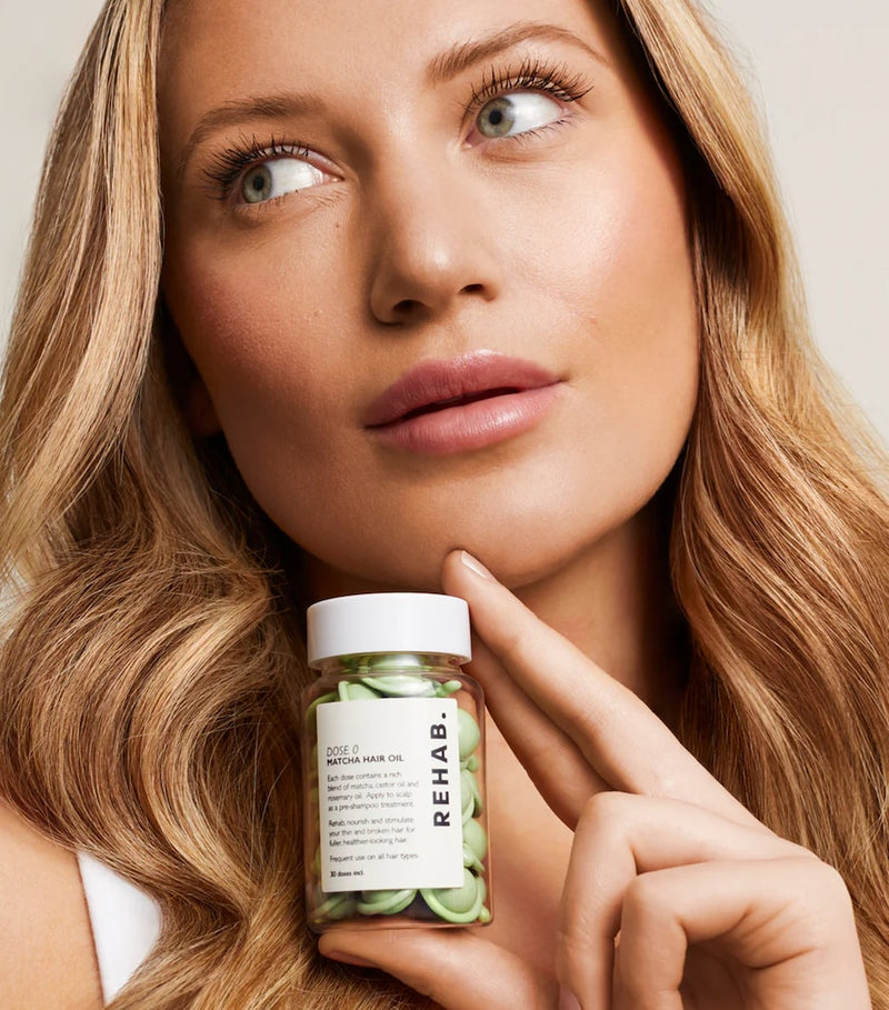 REHAB. scalp oil Dose 0 Matcha 30ml - British product