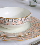 O.W. London Loop dessert plates 21cm, imported from the UK