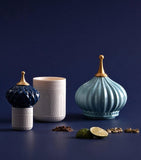 Lladró Blue Spire scented candle 200g, UK version