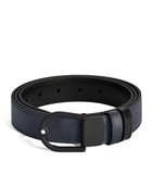 Montblanc reversible leather belt with horseshoe buckle - British product