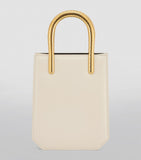 Bvlgari mini leather serpentine tote bag, imported from the UK