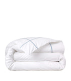 Yves Delorme double duvet cover Athena Celeste 200cm x 200cm (British brand)