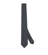 Harrods Giorgio Armani Silk Chevron Tie- Buy online at McGrocer