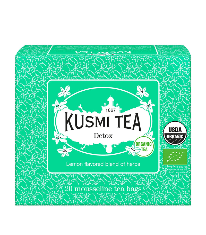 Kusmi Organic Detox Tea 20 Tea Bags, UK version