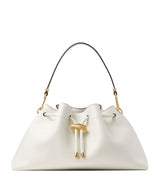 Harrods Jimmy Choo Medium Leather Cinch Shoulder Bag- Buy online at McGrocer