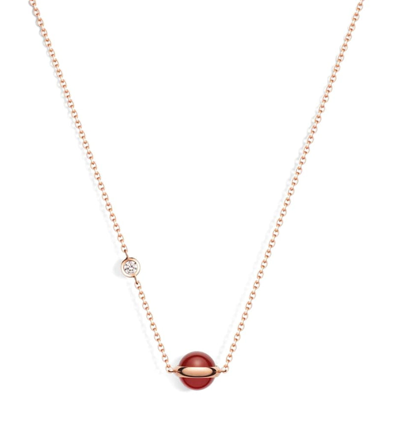Piaget Possession necklace rose gold carnelian, UK version