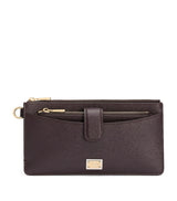 Harrods Dolce&Gabbana Grained Leather Card Holder 9.5x18.5x1cm- Buy online at McGrocer