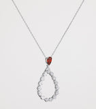 Chopard L'Heure du Diamant necklace white gold diamonds ruby - British product