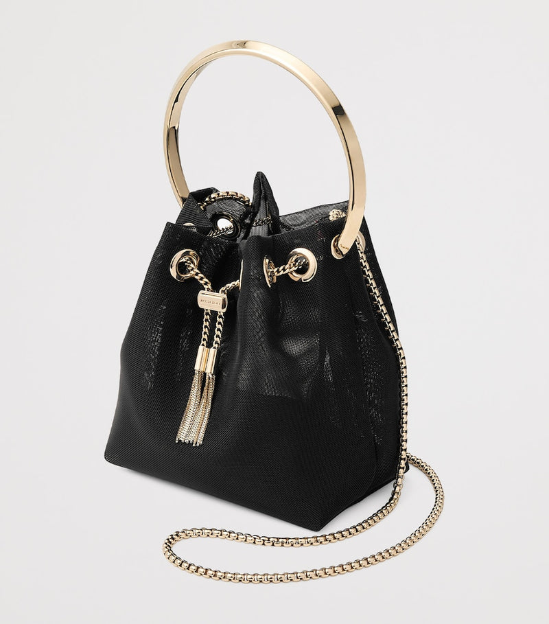 Jimmy Choo mesh Bon Bon top-handle bag (British brand)