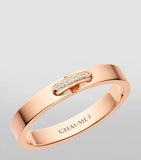 Chaumet Liens Évidence rose gold and diamond ring, UK version