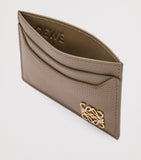 LOEWE calfskin card holder with Anagram motif H7.5cm - British product