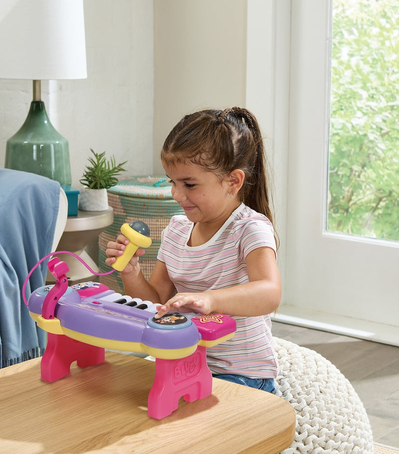 VTech Bluey Sing-Along Keyboard musical toy, UK version