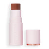 Revolution Skin Silk Bronzer Stick Tan Caramel, imported from the UK