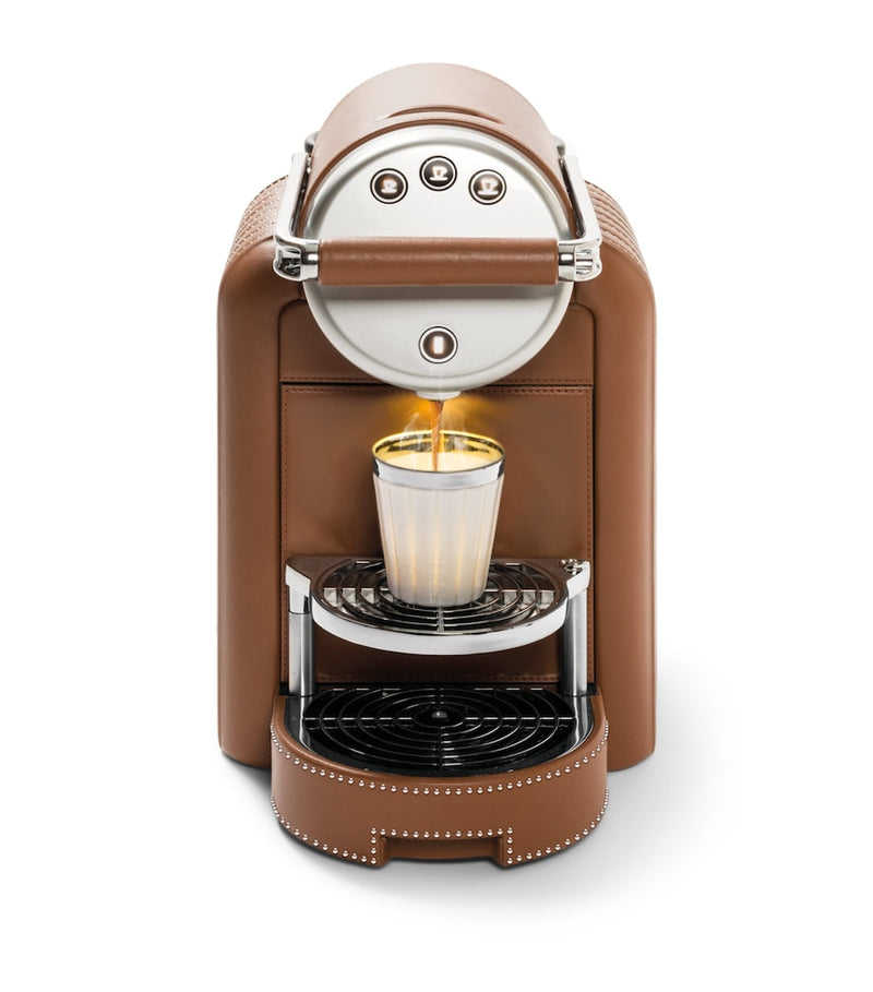 Giobagnara leather coffee machine Zenius Lines - imported from the UK