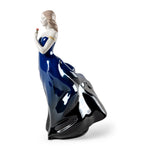 Lladró porcelain rose ball sculpture, imported from the UK