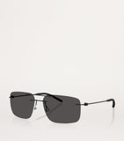 Moncler Steel Doppler ME4003 sunglasses, imported from the UK