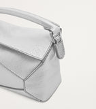 LOEWE Puzzle Edge mini leather bag, imported from the UK