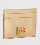 Dolce&Gabbana laminated calfskin logo card holder, UK version