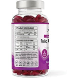 Pharmanostix folic acid 400mcg gummies 60 gummies, UK version