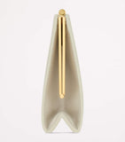 Saint Laurent Calfskin Midnight Clutch Bag, UK version