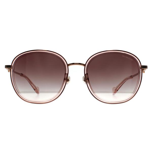 Moncler unisex rose gold gradient sunglasses, UK version