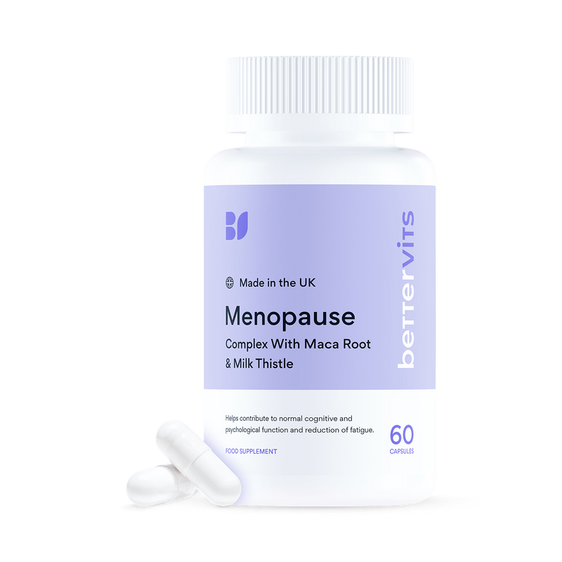 Bettervits Menopause Complex 60 capsules (British brand)