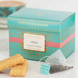 fortnum Fortnum's Chai Whole Leaf Silky Teabags, 15 Count, 37.5g- Buy online at McGrocer