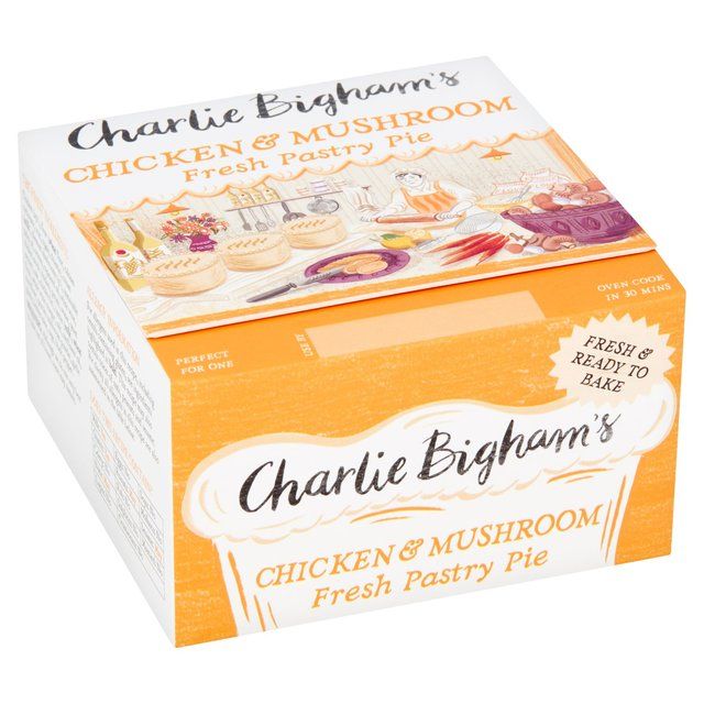 Charlie Bigham's Chicken & Mushroom Full Pastry Pie 270g