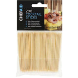 Chef Aid Snack/Cocktail Sticks 200 per pack