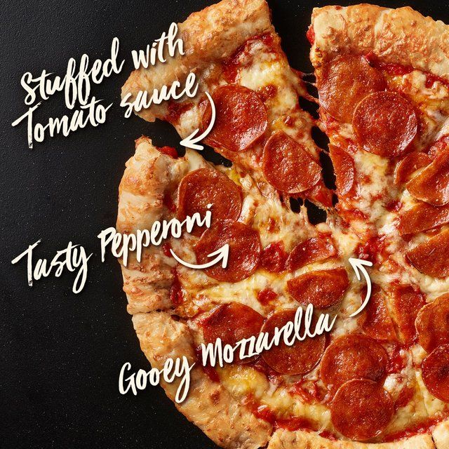 Chicago Town Takeaway Stuffed Crust Pepperoni Medium Pizza 490g